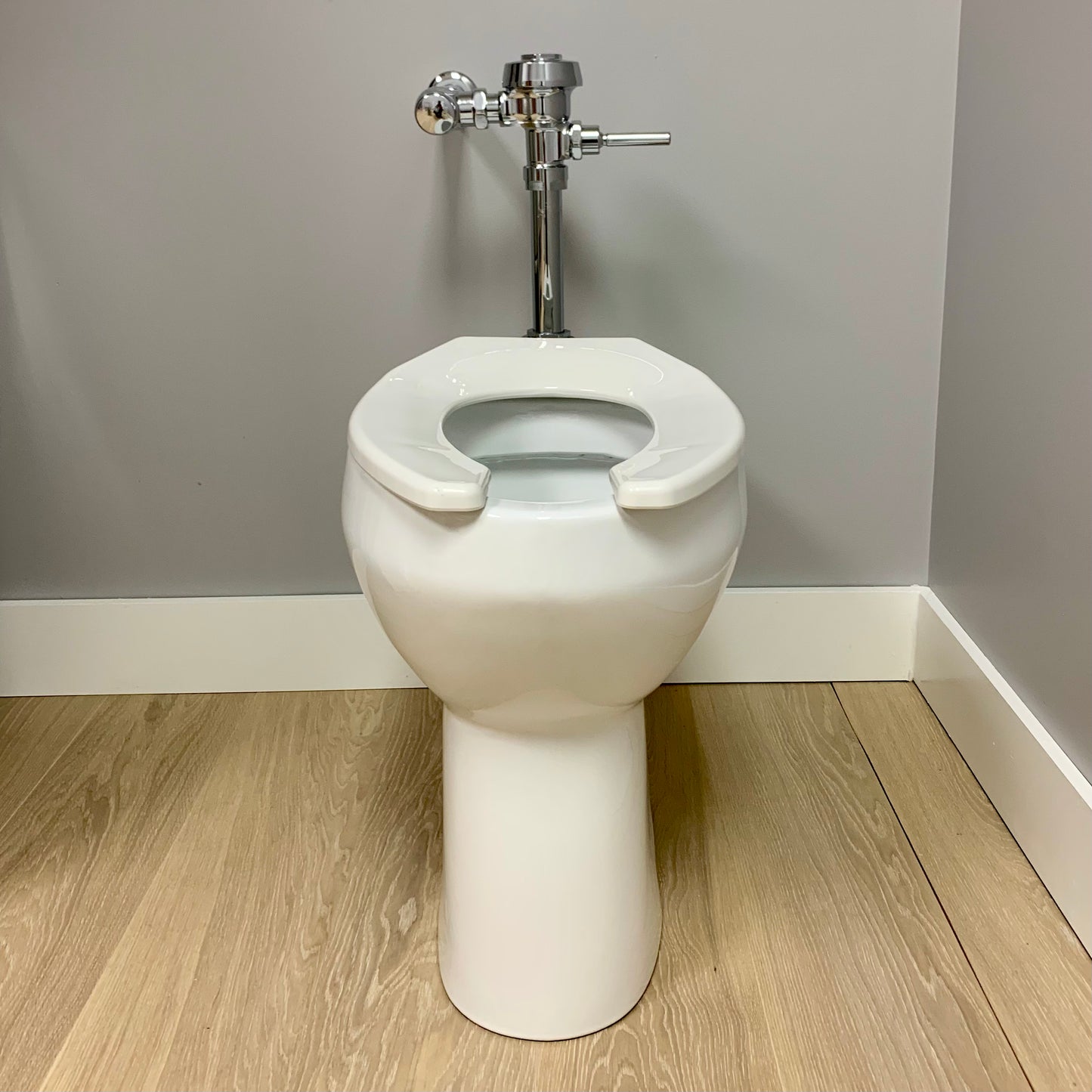 Commercial 20 inch Extra Tall Elongated Bowl for Spud and Flushometer