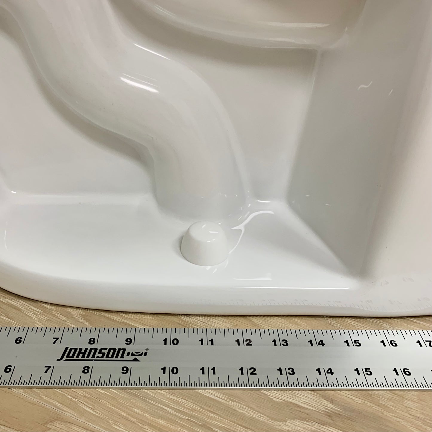 Commercial 20 inch Extra Tall Elongated Bowl for Spud and Flushometer