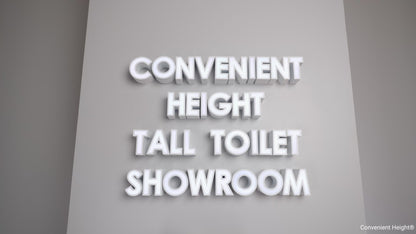 Toilet: TOWER. Skirted (Concealed Trapway) Extra Tall 20-21". Elongated