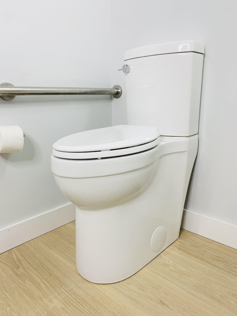 Tall toilet TOWER skirted bowl